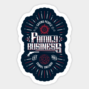 Family Business Sticker